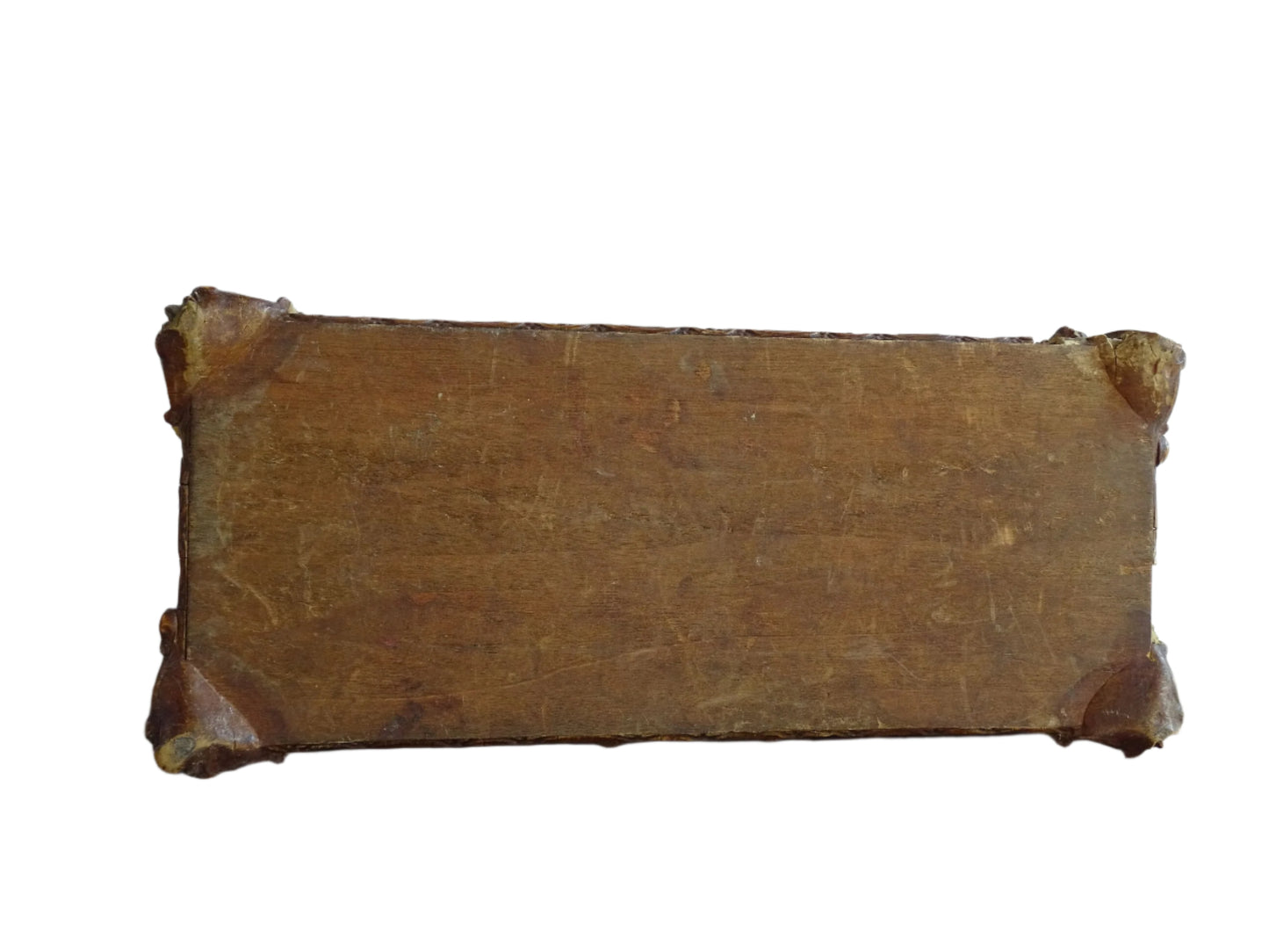 French antique glove box. Wooden box with intricate carvings timeworn patina for antique bedroom decor