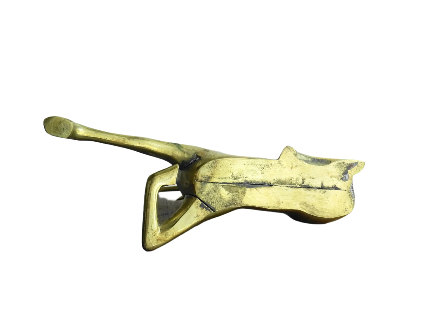 Vintage Brass Antelope Ornament