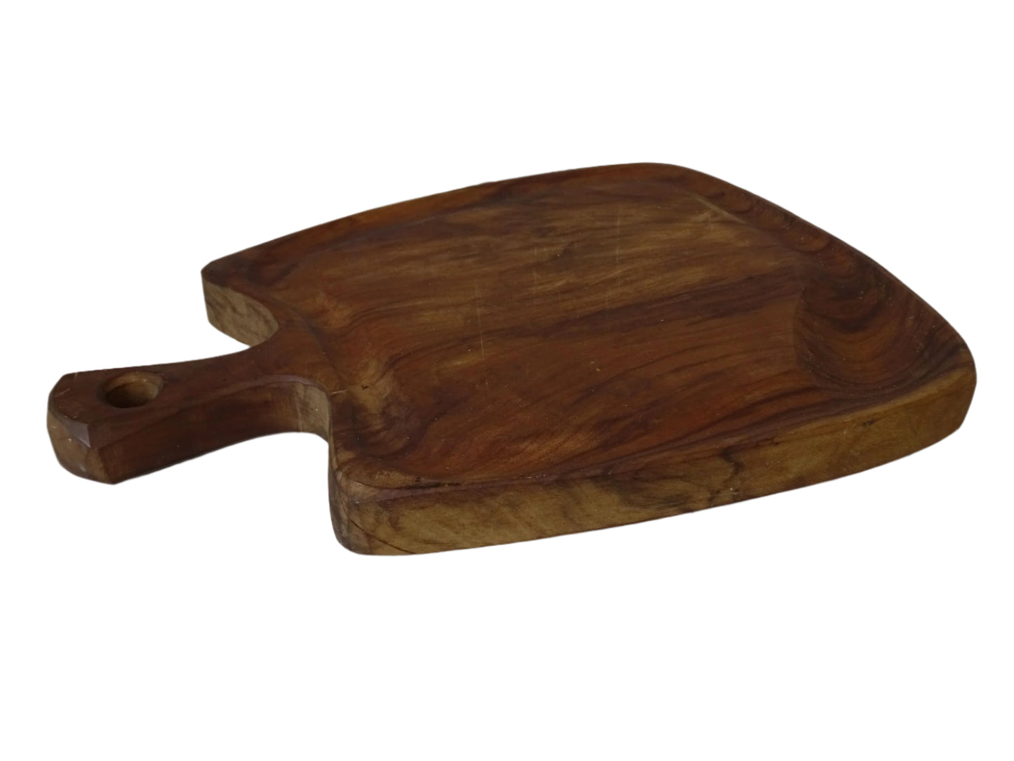Vintage wooden cutting board with handle