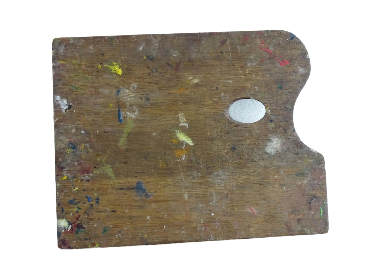 French vintage paint palette, vintage art supplies