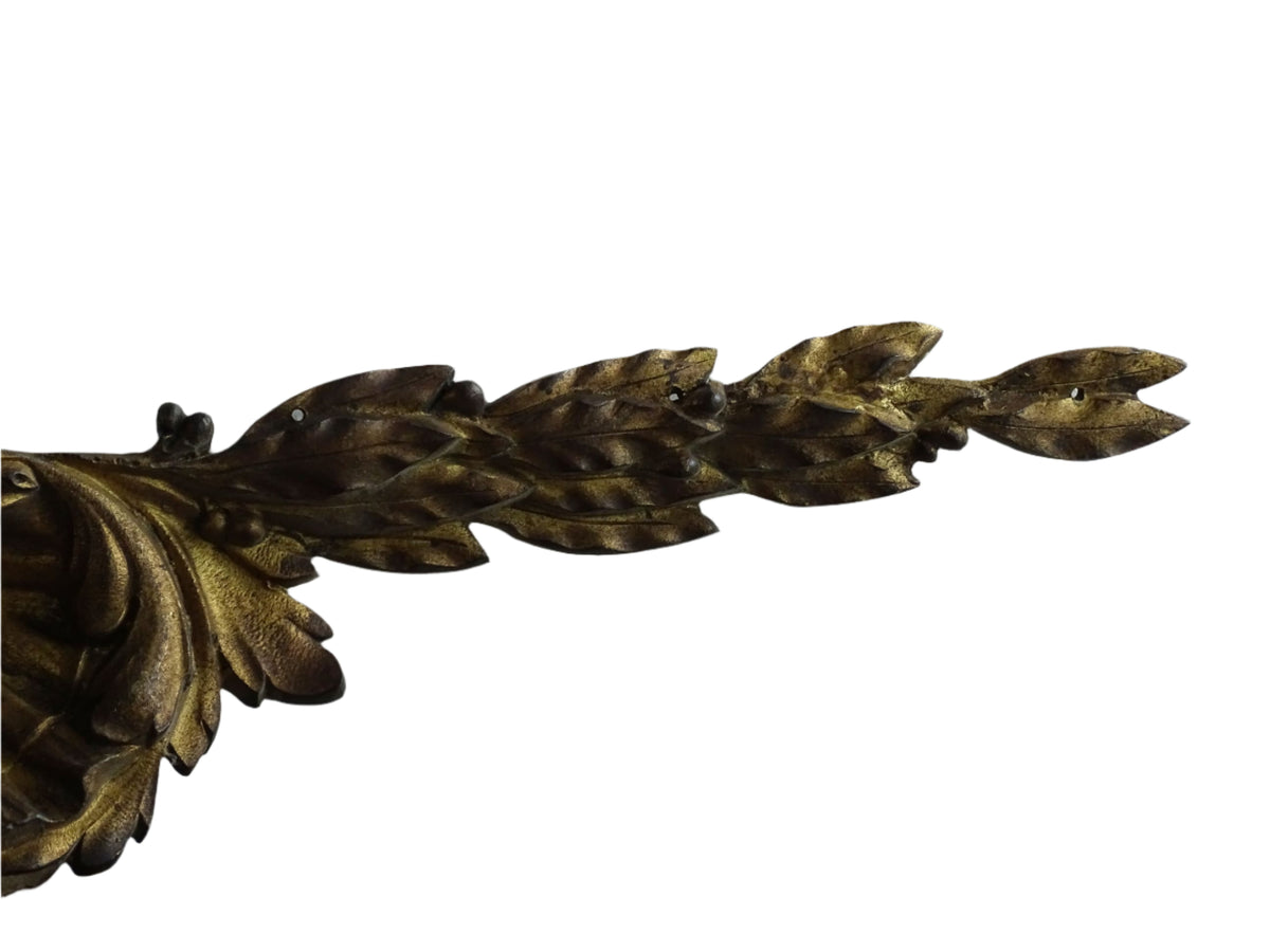 Antique French Gilt Bronze Furniture Pediment