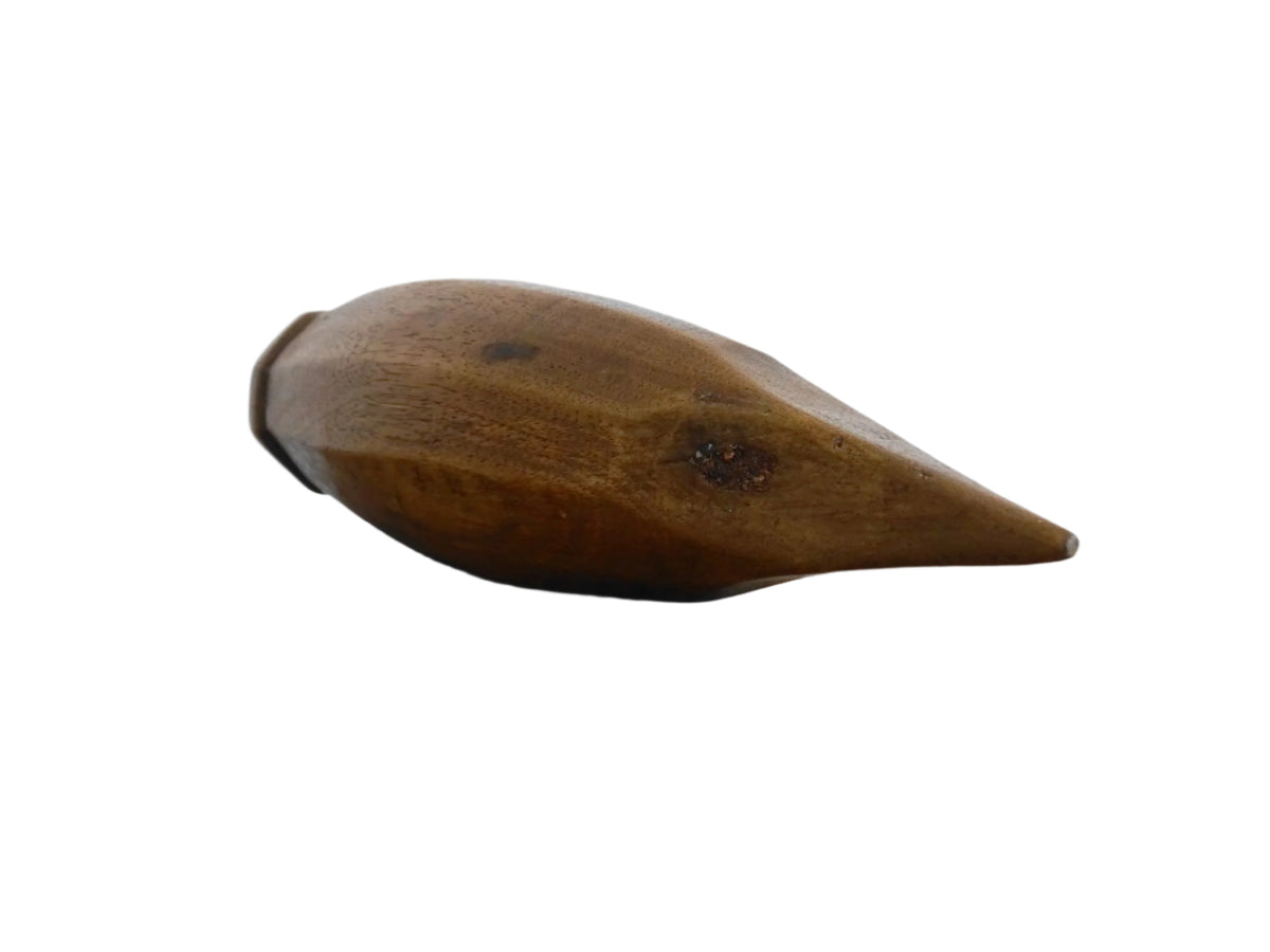 Antique Wooden Whetstone Holder or Coffin