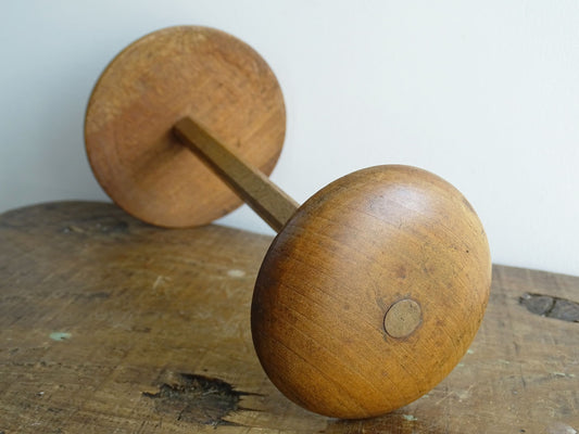Vintage French Wooden Hat Stand