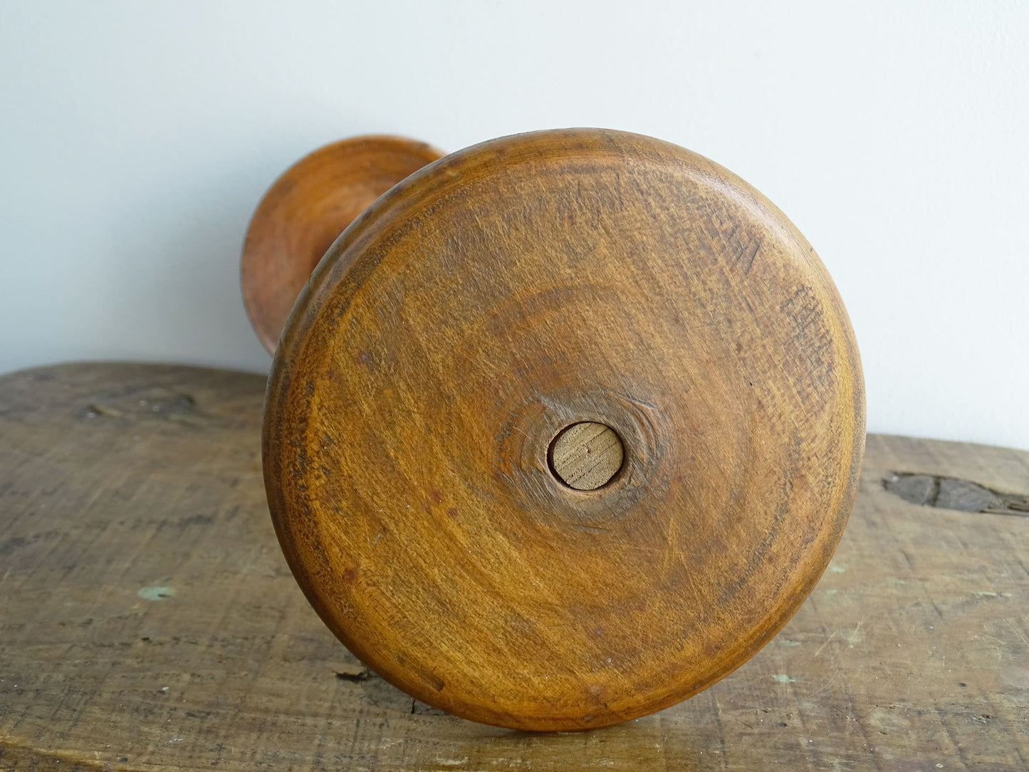 Vintage French Wooden Hat Stand