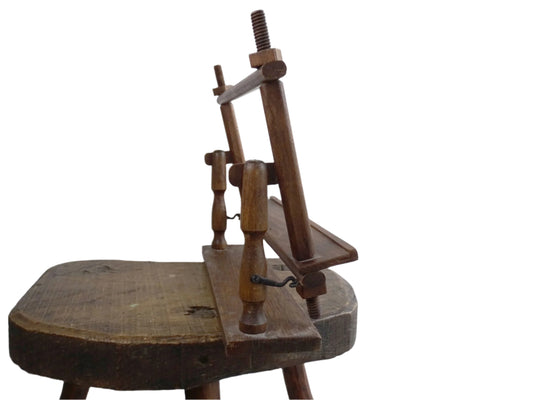 Vintage Wooden Bookstand, adjustable bookstand, wooden recipe stand