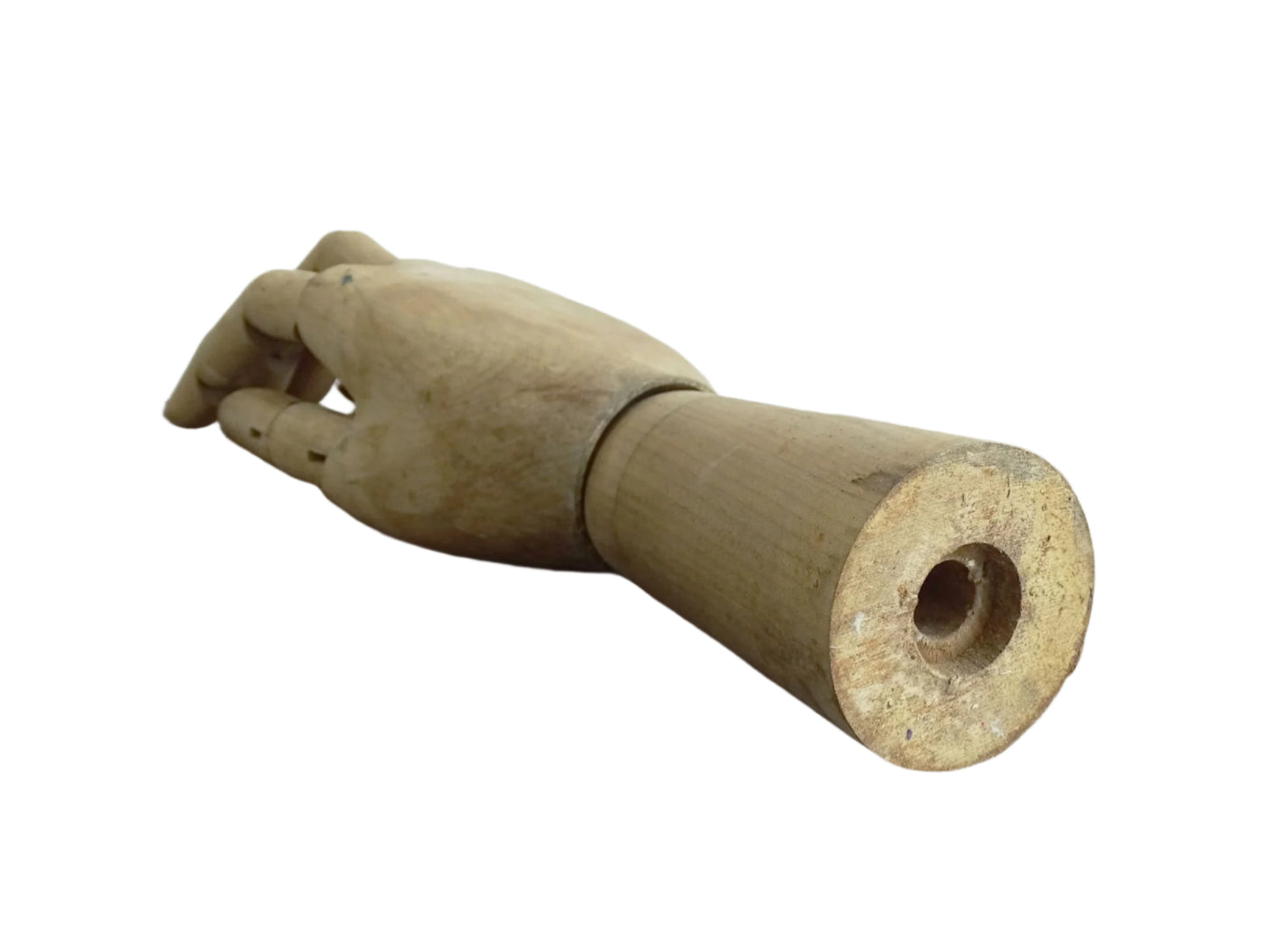 Vintage Wooden Articulated Hand for Artists, Hand Model