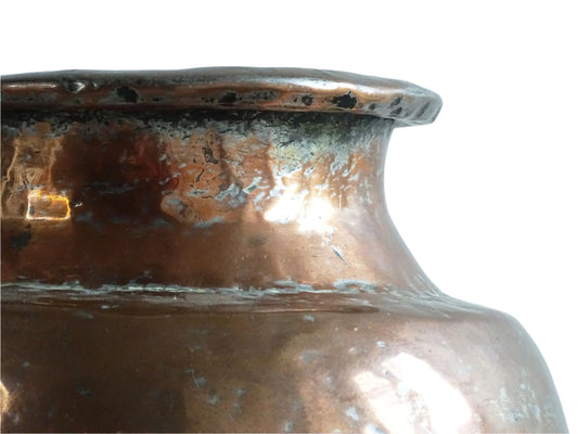 Indian antique copper lota or Kalash 