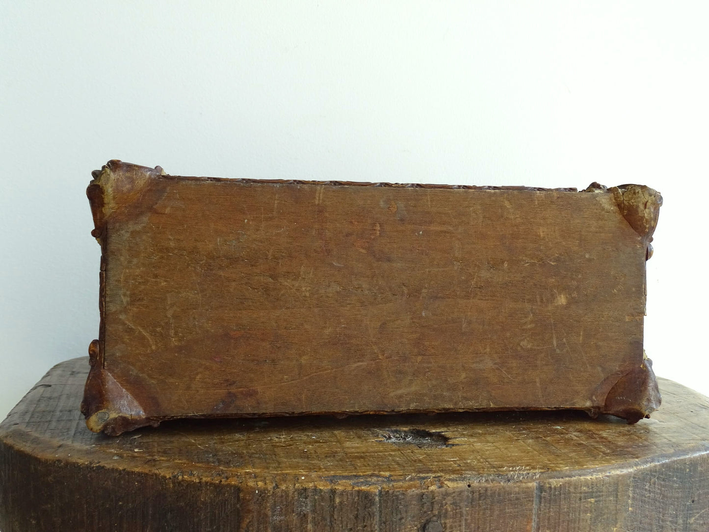 Antique French Walnut Glove Box