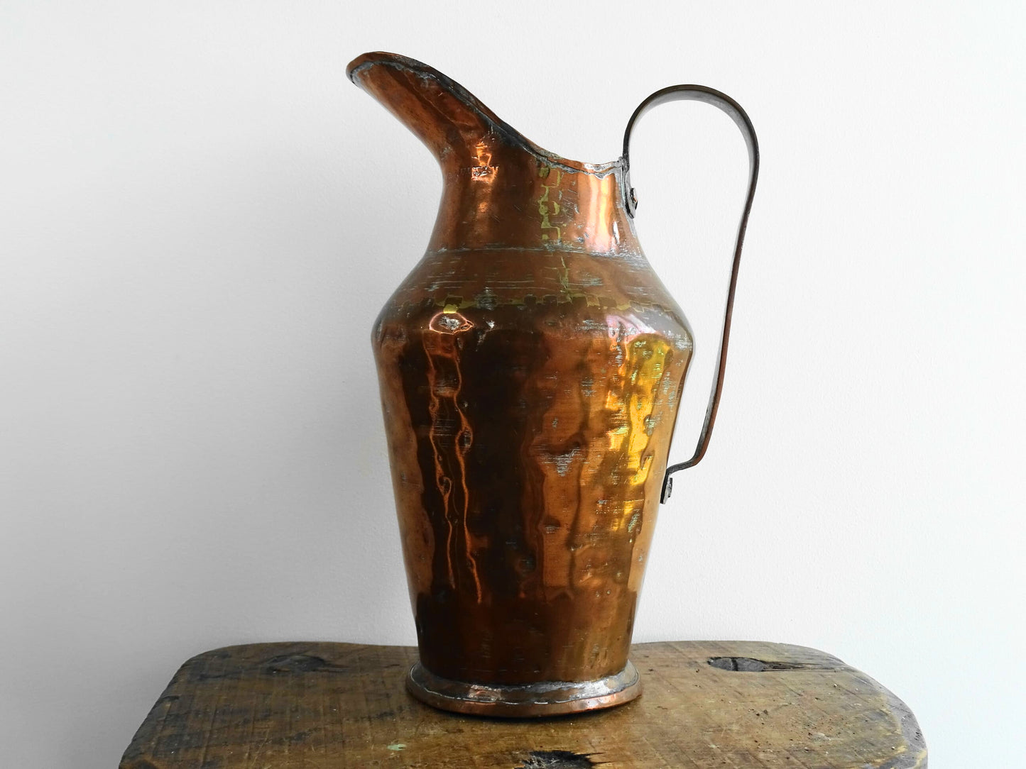 Antique French Copper Pitcher or Jug