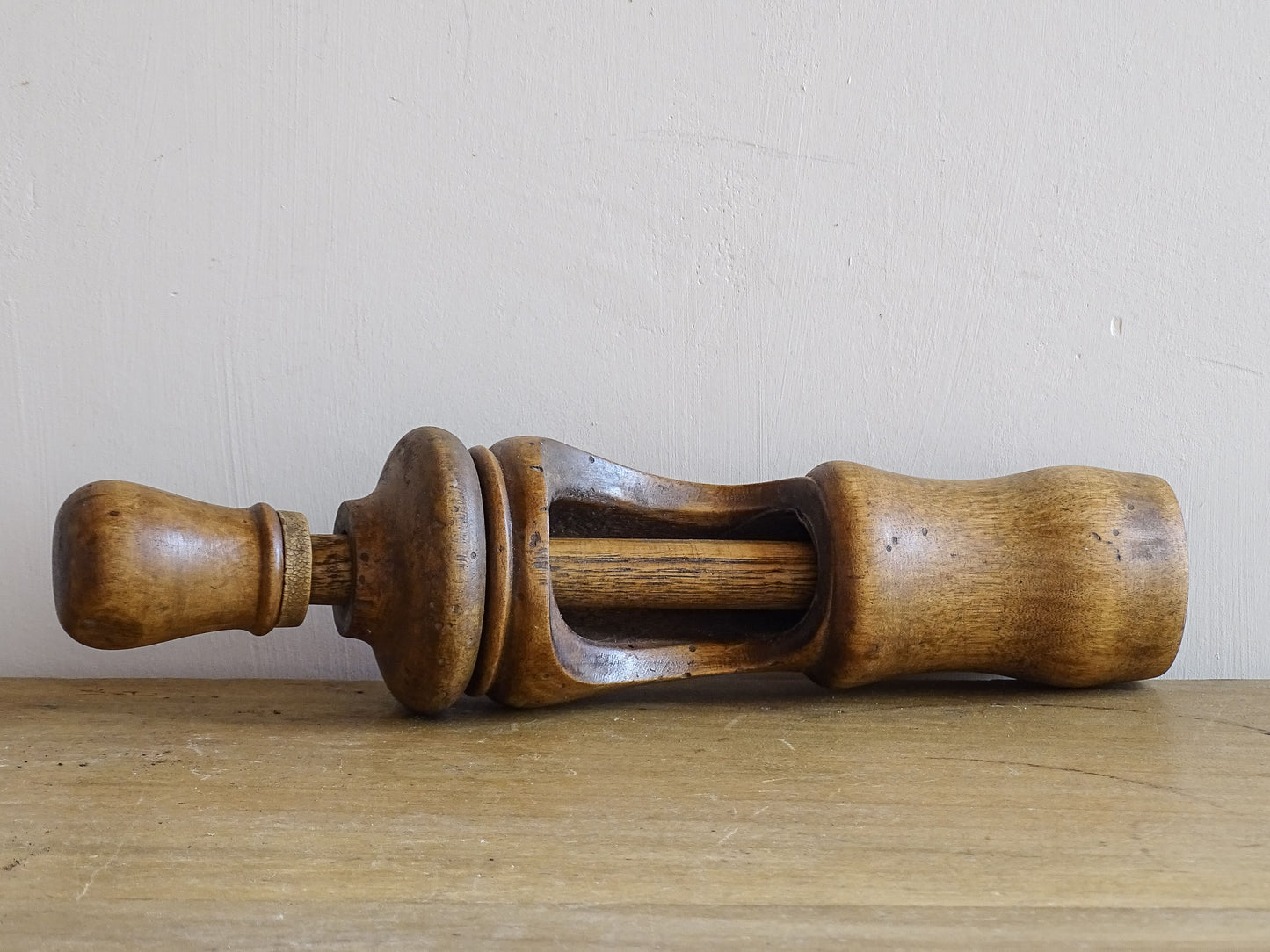 French antique cork pusher or cork inserter for farmhouse kitchen decor