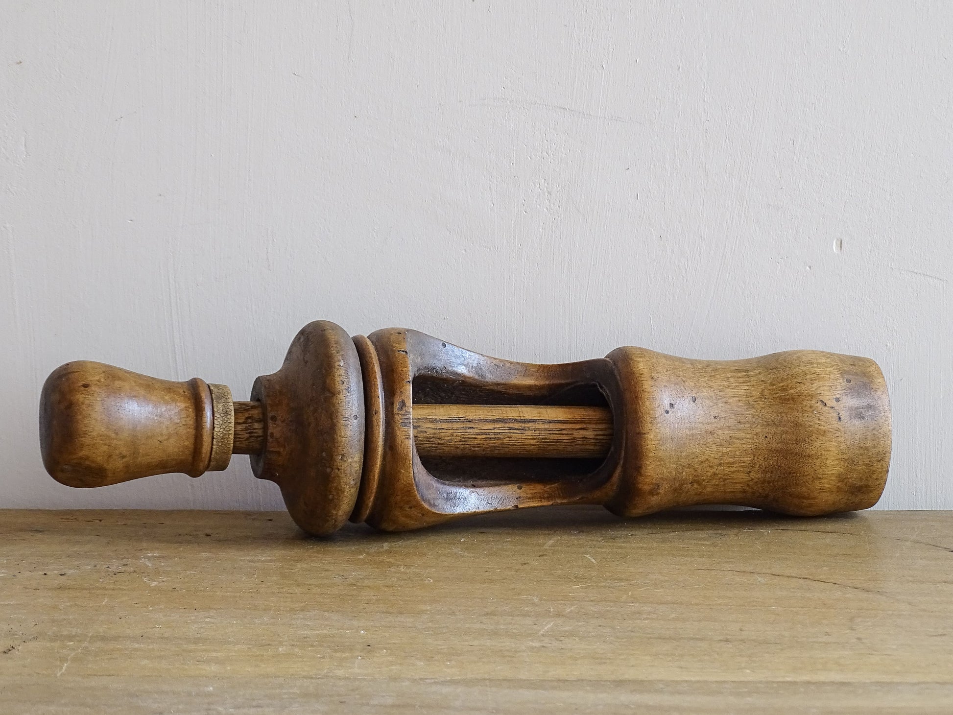 French antique cork pusher or cork inserter for farmhouse kitchen decor