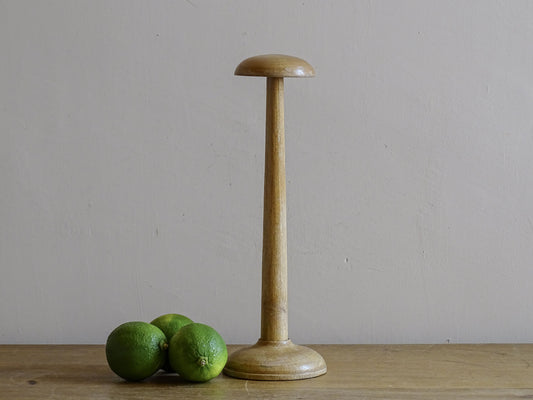 French vintage wooden hatstand