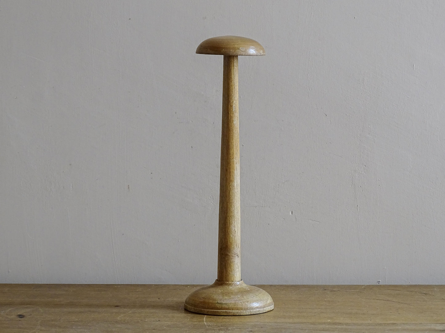 French vintage wooden hatstand