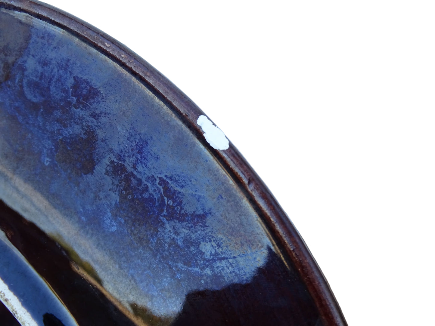 French Vintage Vallauris Ceramic Oyster Plates by Marius Giuge, Set of Four 9.1"