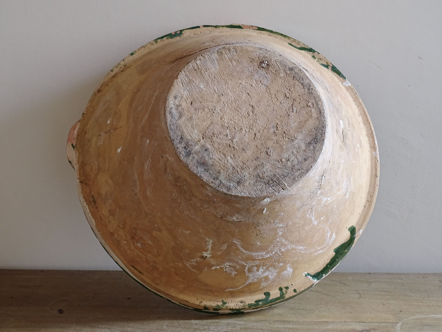 Decorative antique French tian bowl styled for French country interiors