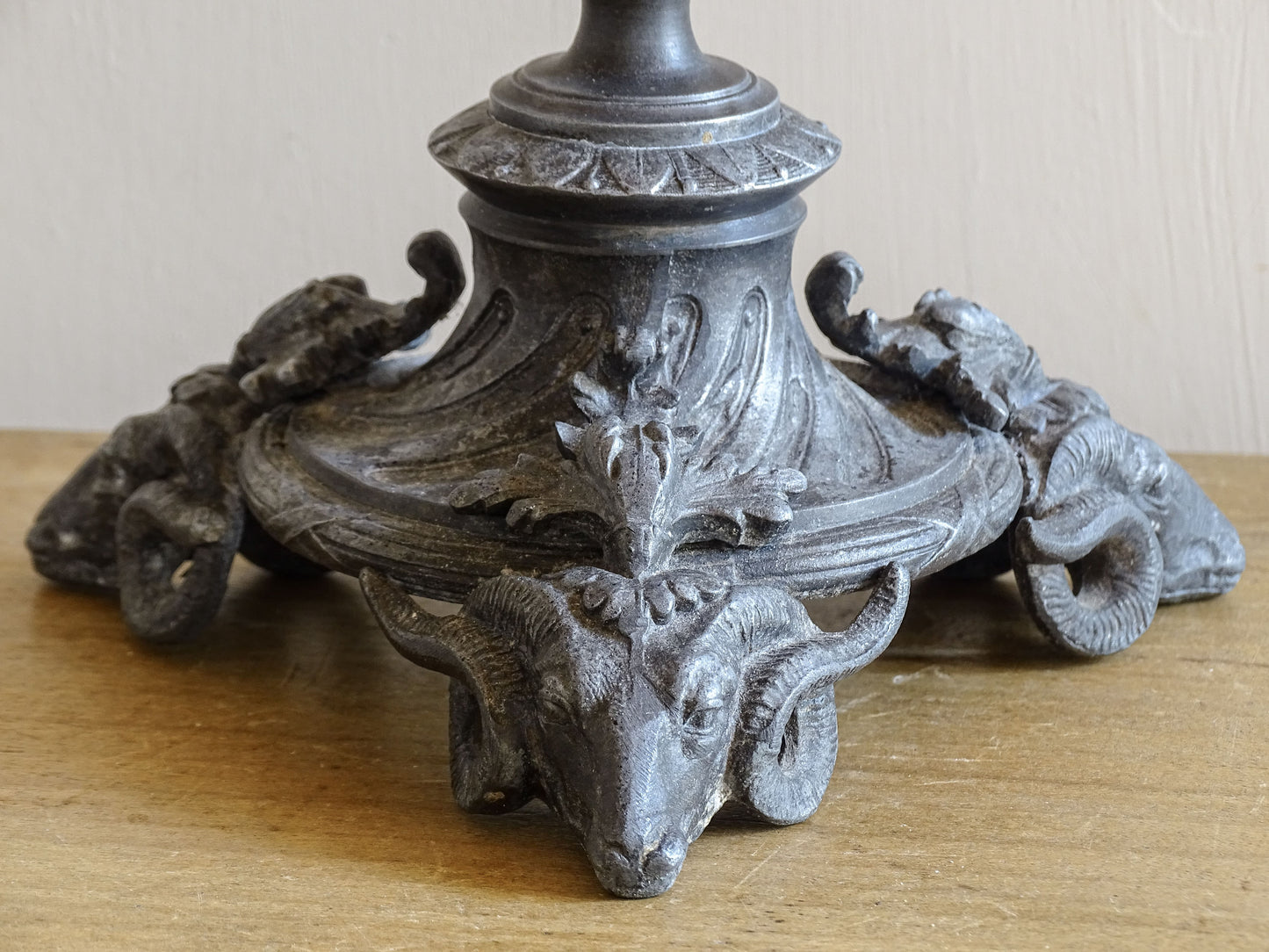 Antique French neoclassical style candlestick