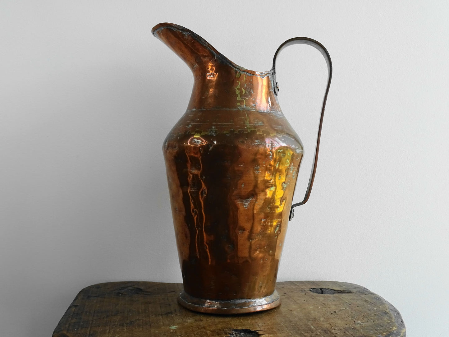 Antique French Copper Pitcher or Jug