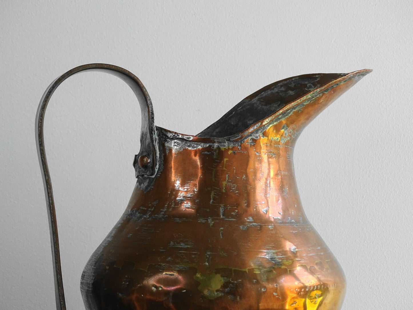 Antique French Copper Pitcher or Jug