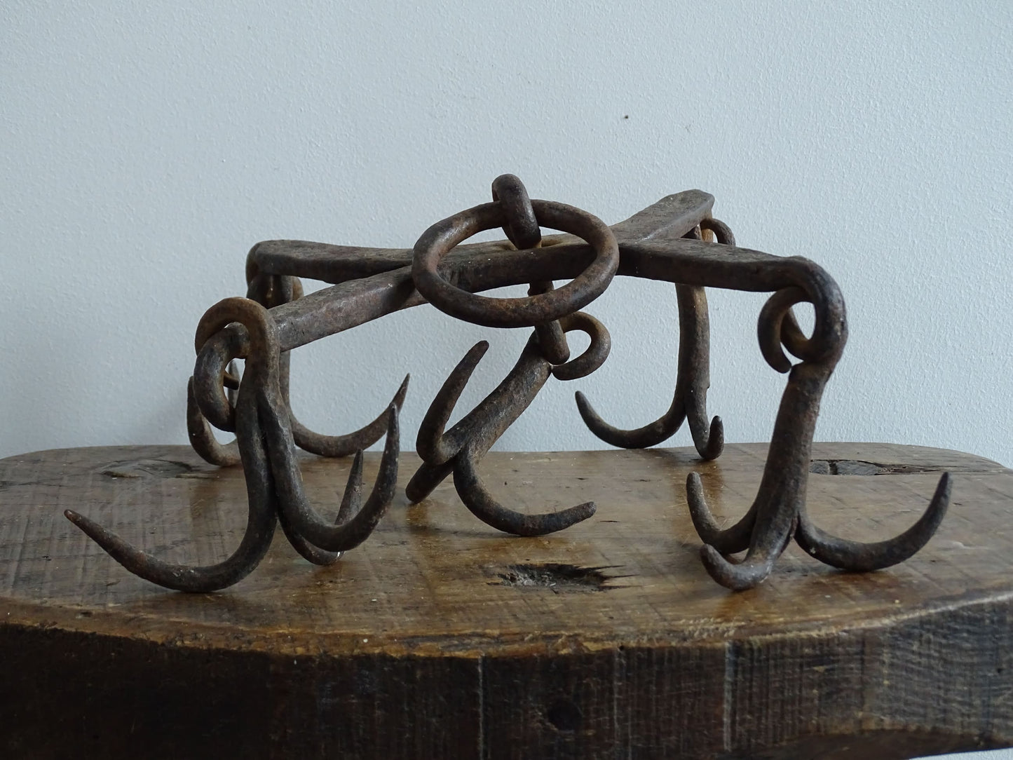 Antique Wrought Iron Meat Hooks