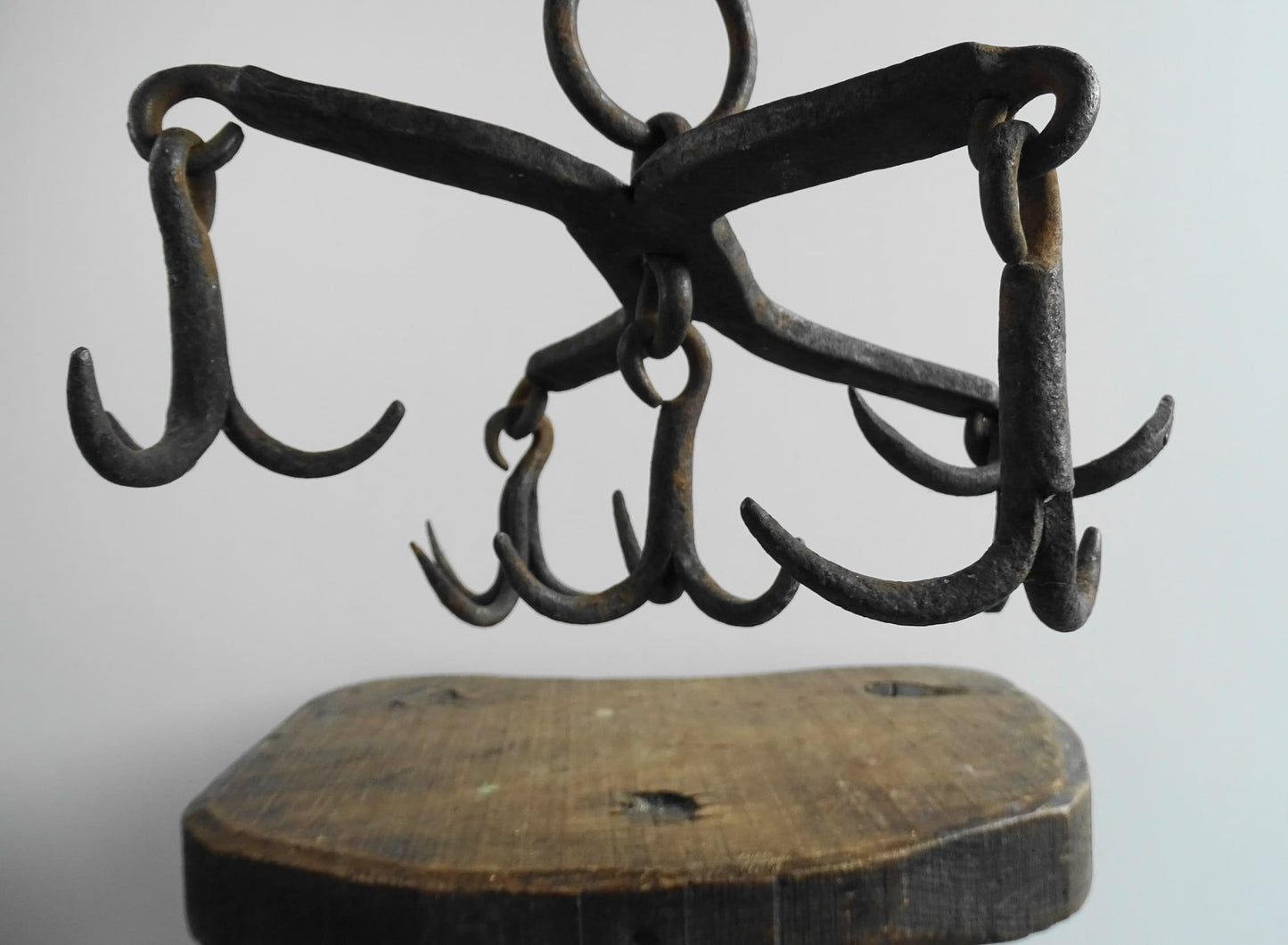 Antique Wrought Iron Meat Hooks