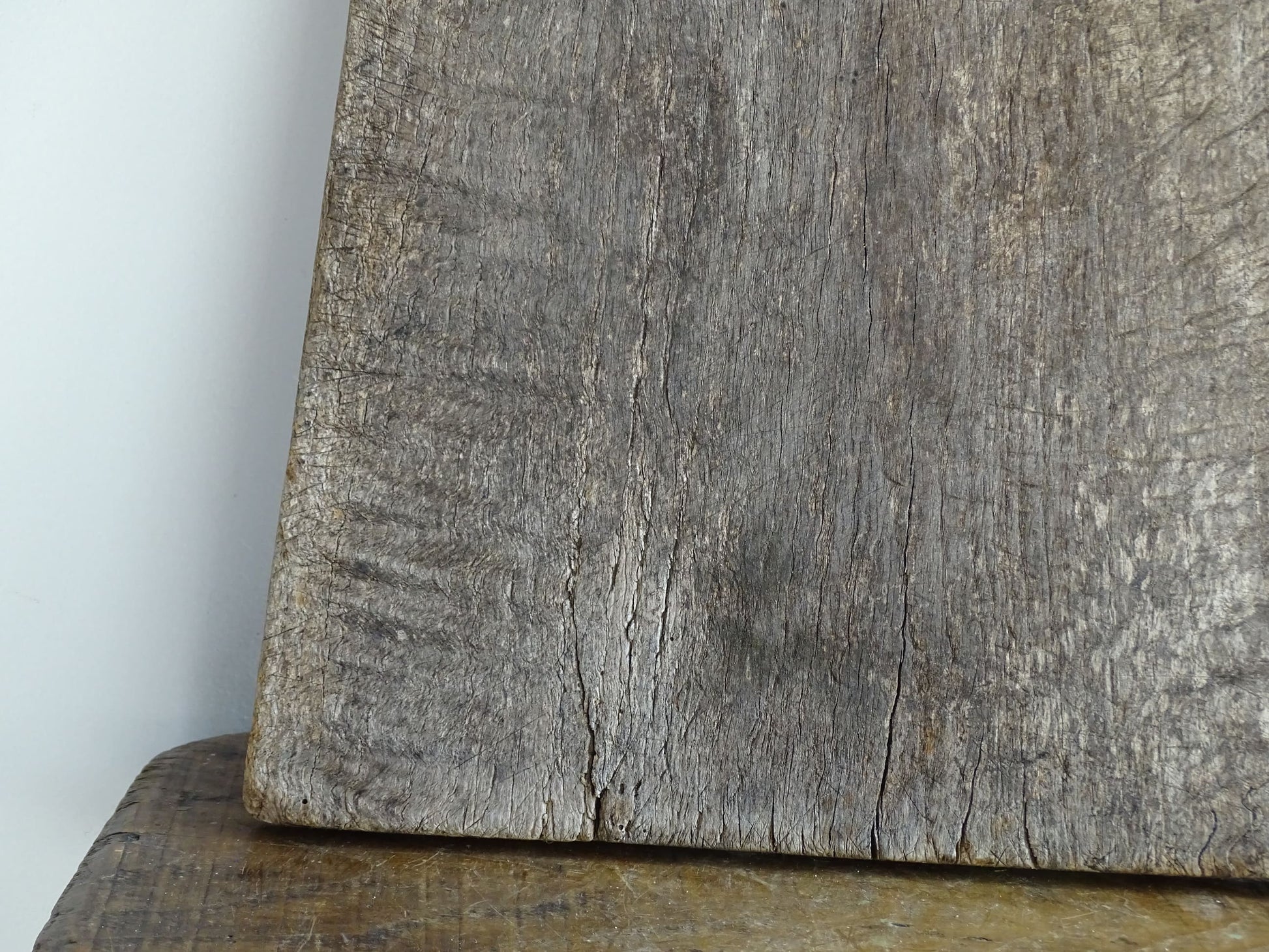 Distressed Antique Wooden Chopping Board or French Wooden Cutting Board for Farmhouse Kitchen Decor