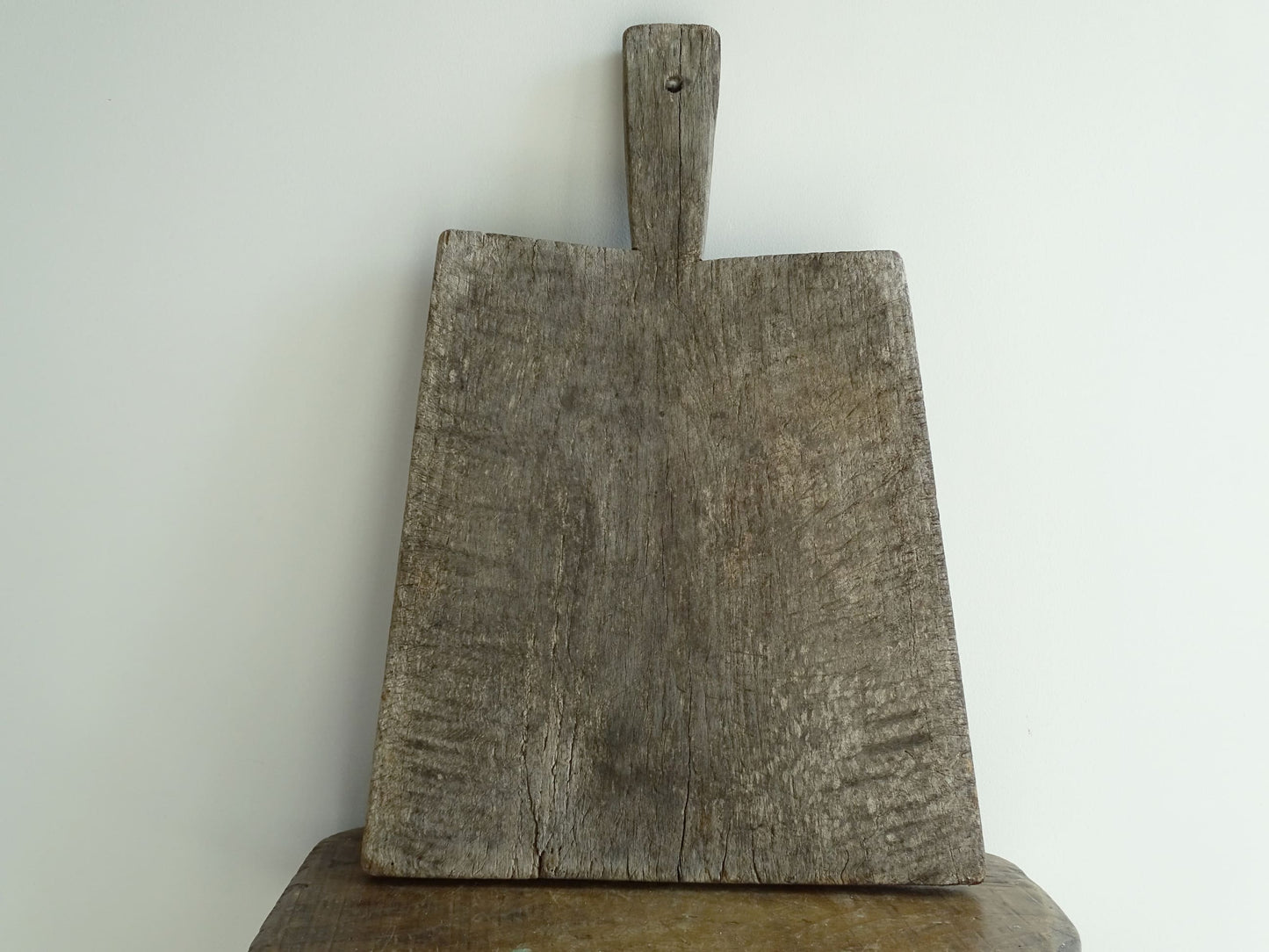 French Antique Distressed Wooden Chopping Board or Cutting Board