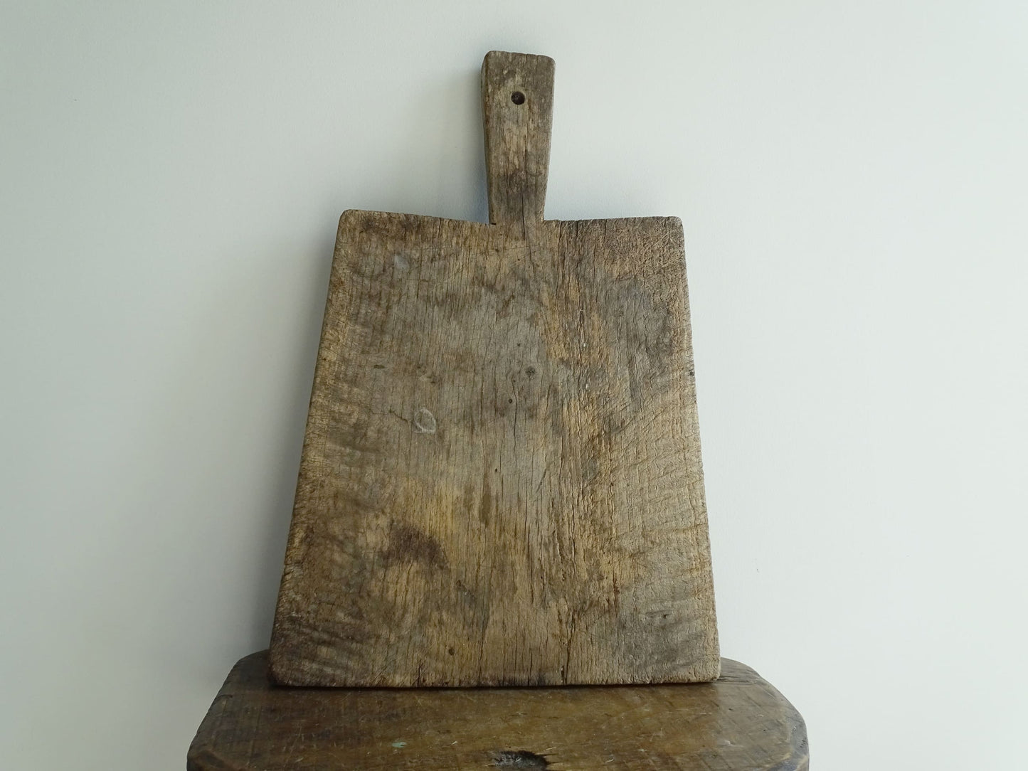 French Antique Distressed Wooden Chopping Board or Cutting Board