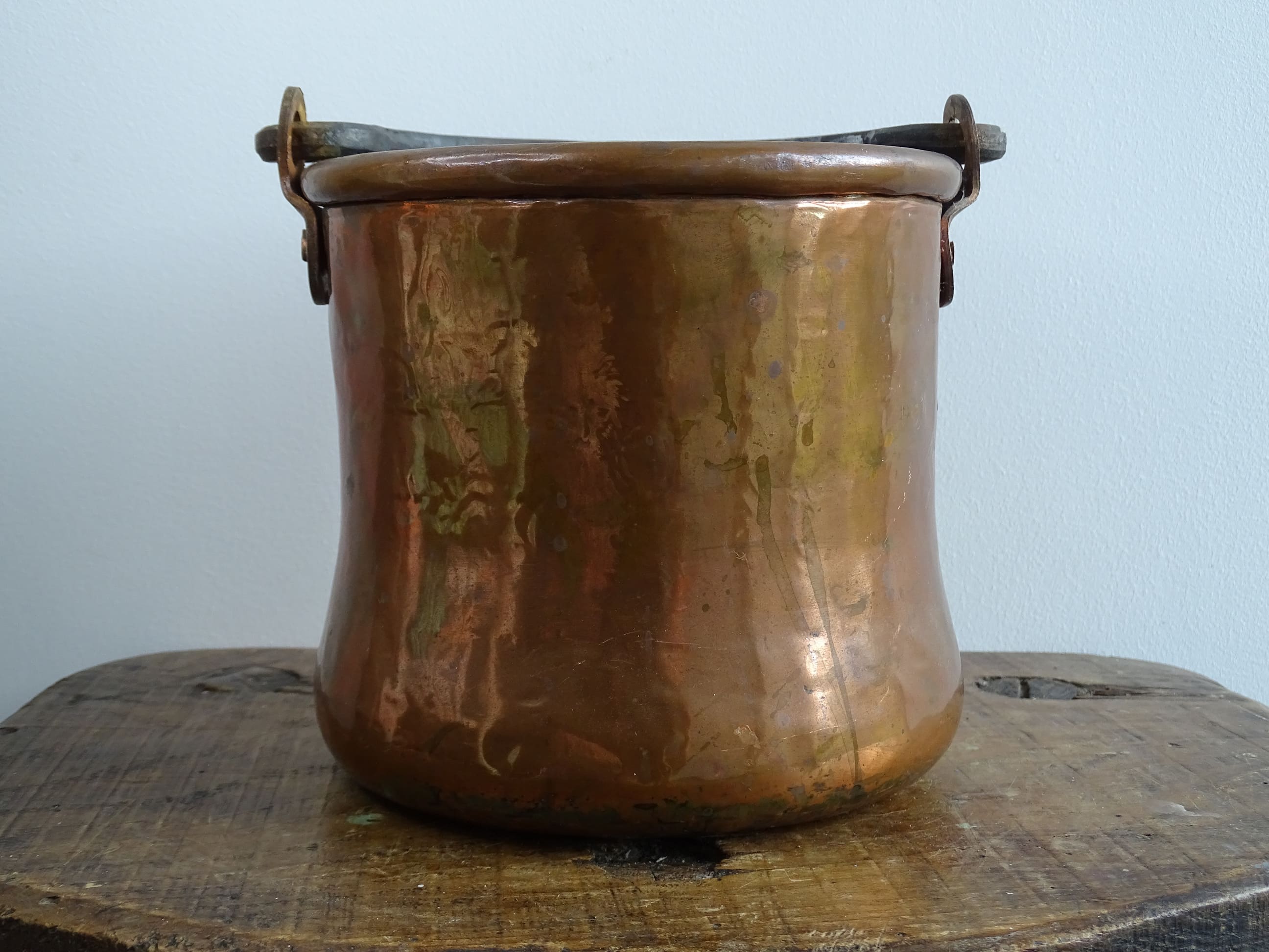 Vintage 2024 copper cauldron pot