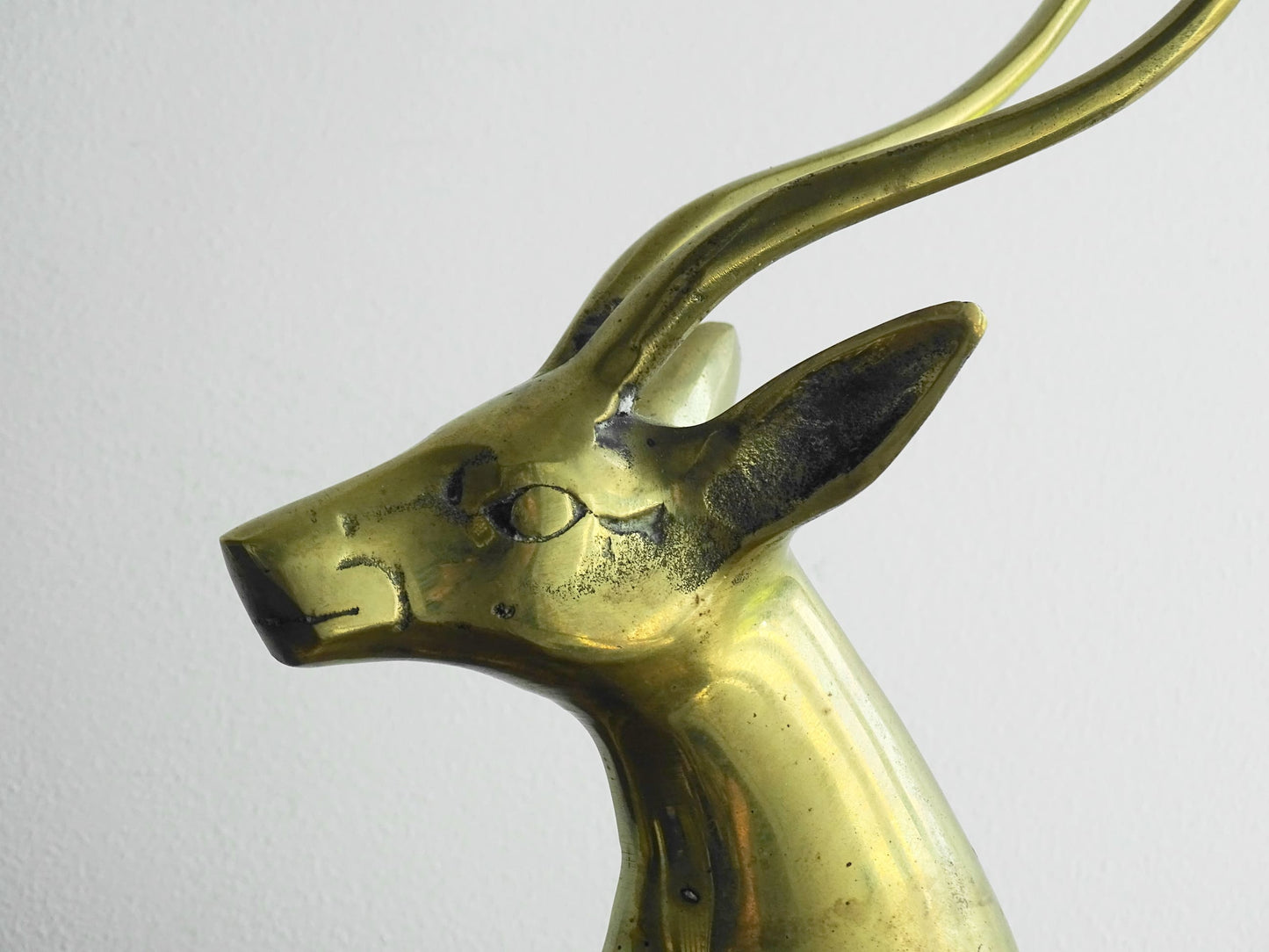 Vintage Brass Antelope Ornament