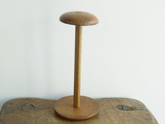 Vintage French Wooden Hat Stand 